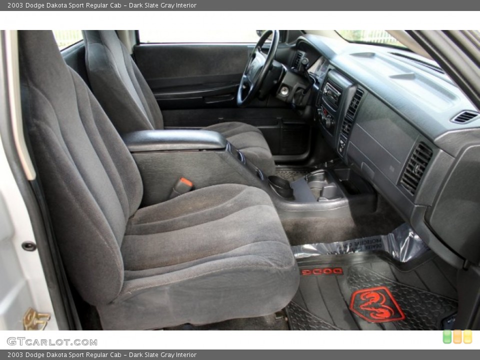 Dark Slate Gray Interior Photo for the 2003 Dodge Dakota Sport Regular Cab #67336352
