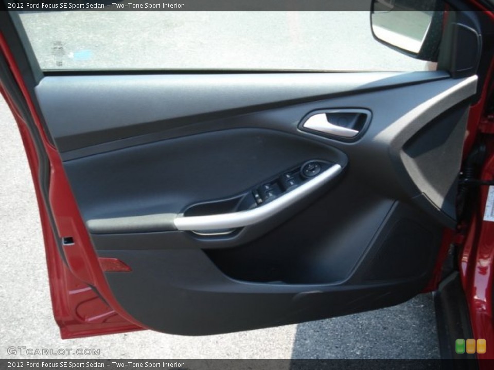 Two-Tone Sport Interior Door Panel for the 2012 Ford Focus SE Sport Sedan #67338620
