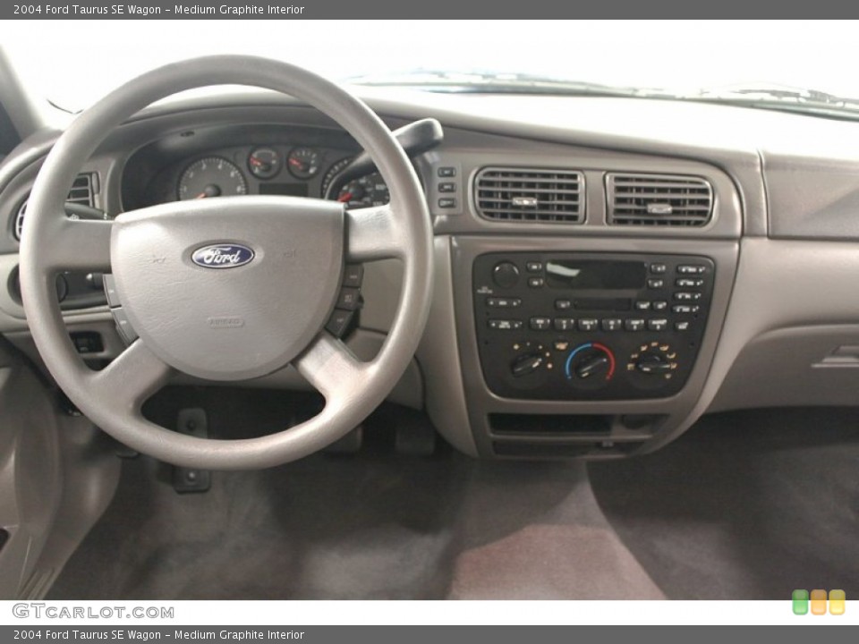 Medium Graphite Interior Dashboard for the 2004 Ford Taurus SE Wagon #67341068