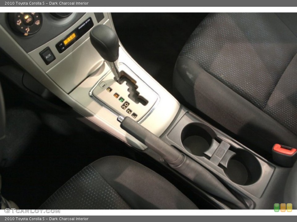 Dark Charcoal Interior Transmission for the 2010 Toyota Corolla S #67341454