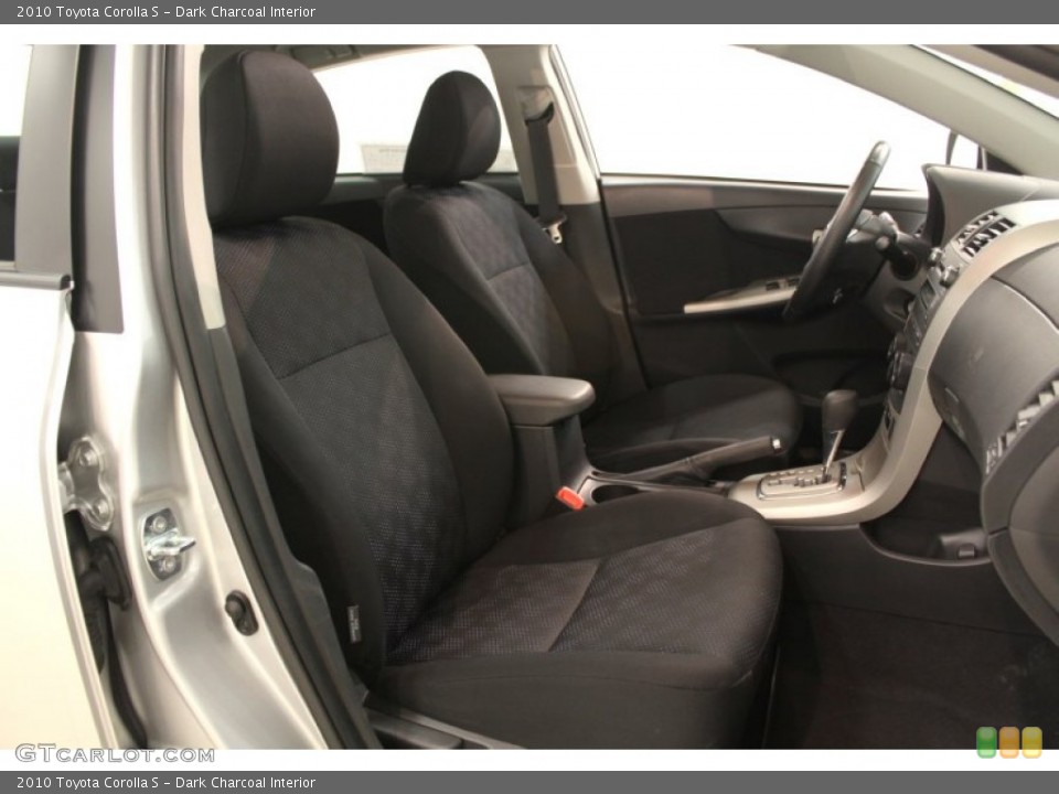 Dark Charcoal Interior Photo for the 2010 Toyota Corolla S #67341464
