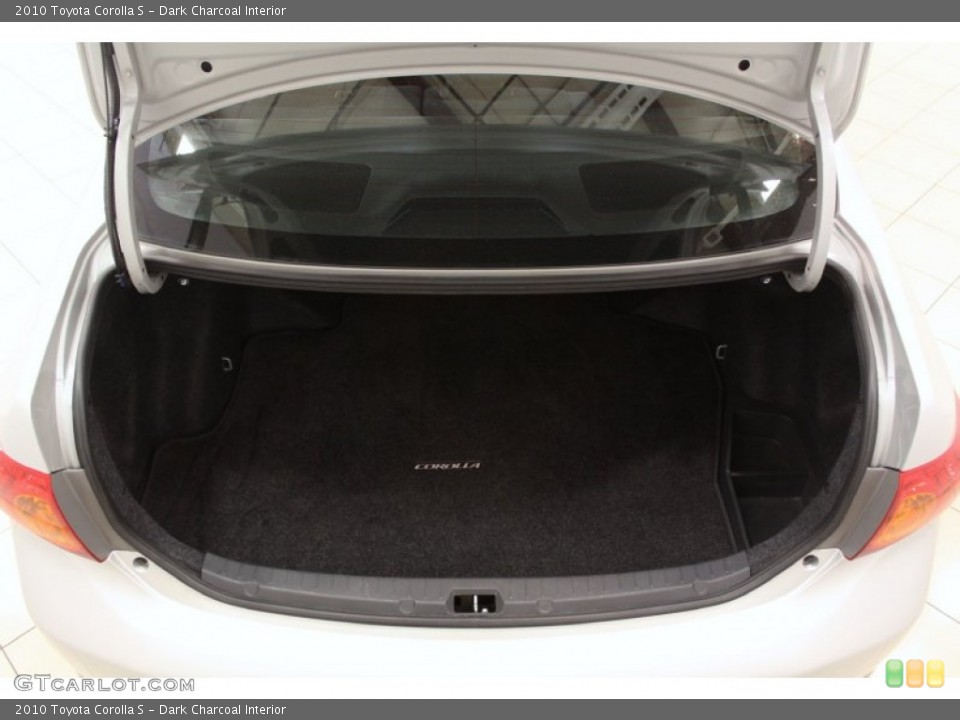 Dark Charcoal Interior Trunk for the 2010 Toyota Corolla S #67341485