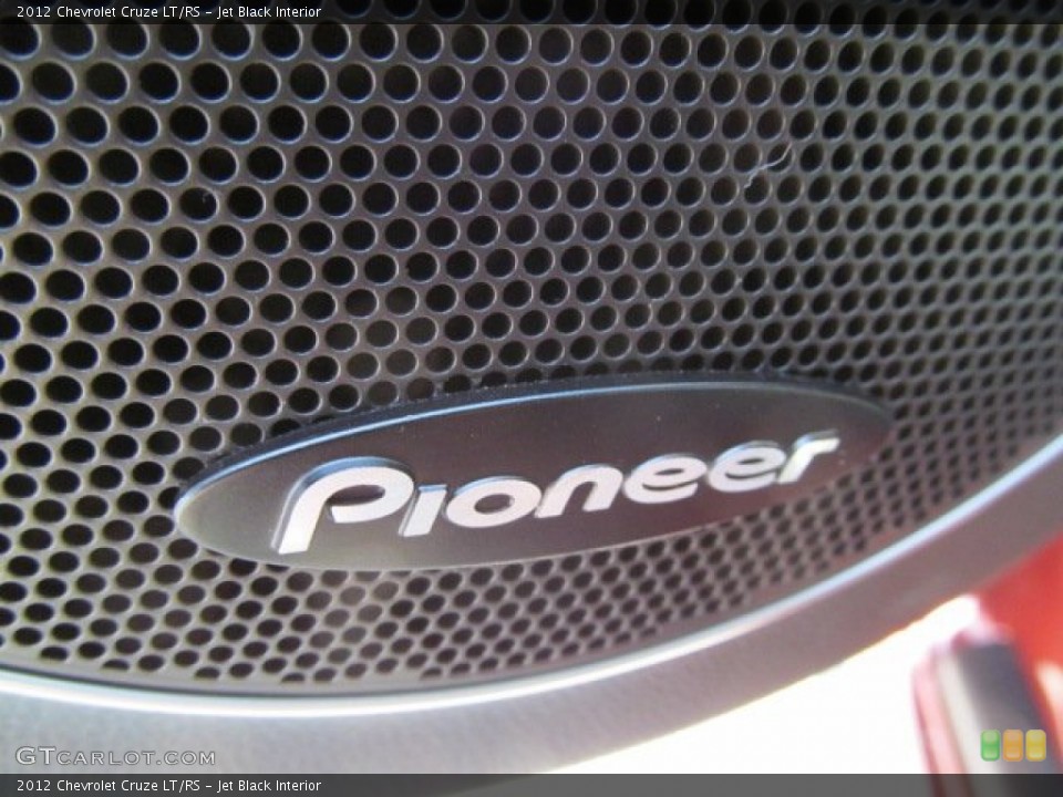 Jet Black Interior Audio System for the 2012 Chevrolet Cruze LT/RS #67344314