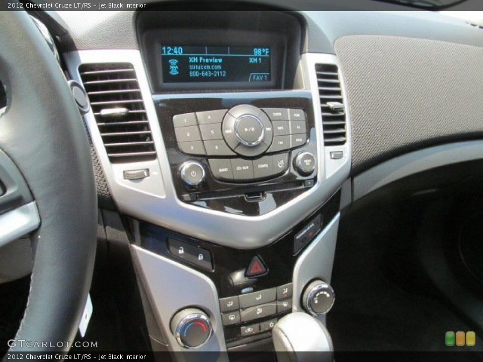 Jet Black Interior Controls for the 2012 Chevrolet Cruze LT/RS #67344362