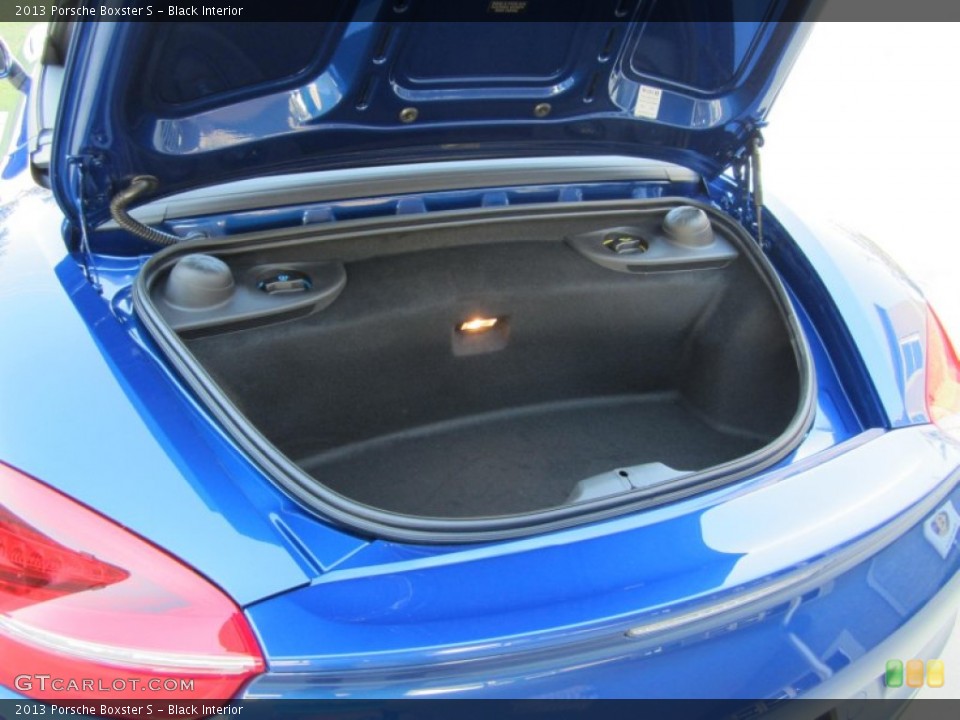 Black Interior Trunk for the 2013 Porsche Boxster S #67345097