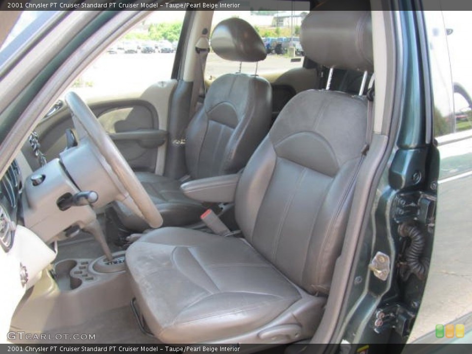 Taupe/Pearl Beige Interior Front Seat for the 2001 Chrysler PT Cruiser  #67345250