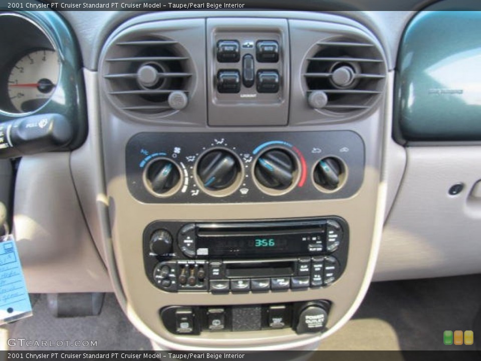 Taupe/Pearl Beige Interior Controls for the 2001 Chrysler PT Cruiser  #67345280