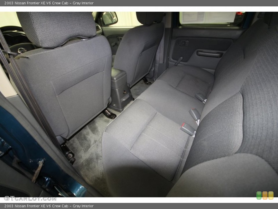 Gray Interior Photo for the 2003 Nissan Frontier XE V6 Crew Cab #67349821
