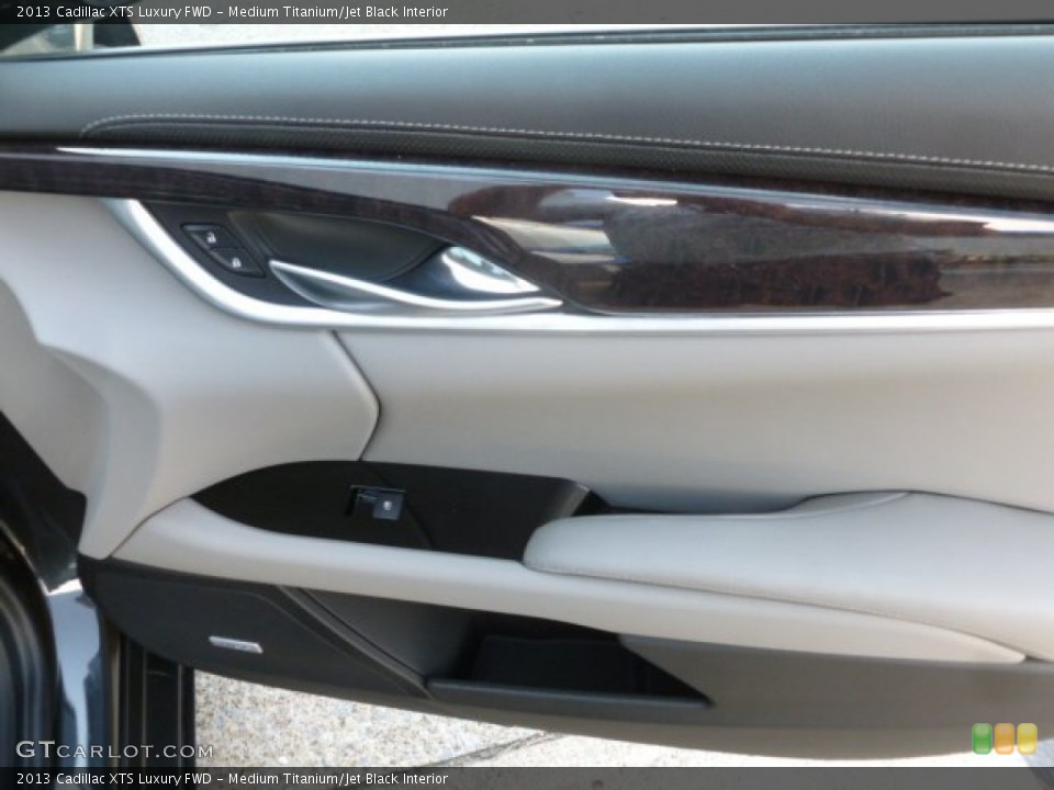 Medium Titanium/Jet Black Interior Door Panel for the 2013 Cadillac XTS Luxury FWD #67350332