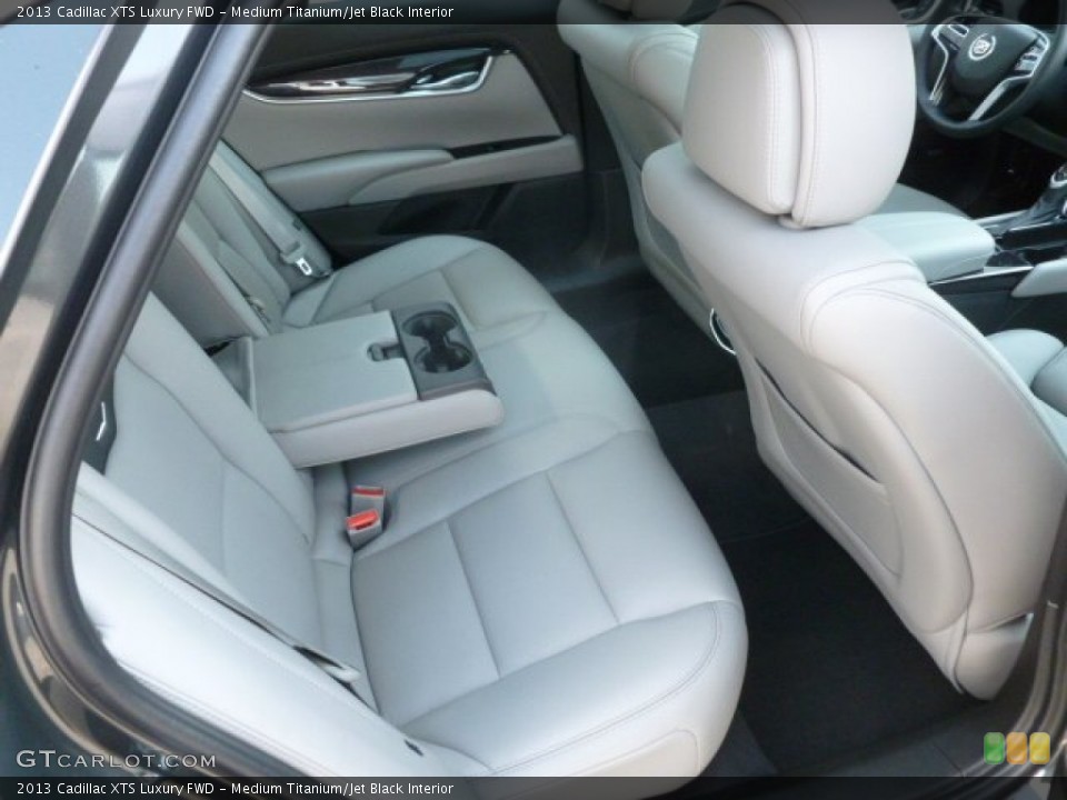 Medium Titanium/Jet Black Interior Rear Seat for the 2013 Cadillac XTS Luxury FWD #67350347