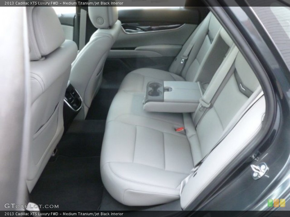 Medium Titanium/Jet Black Interior Rear Seat for the 2013 Cadillac XTS Luxury FWD #67350356