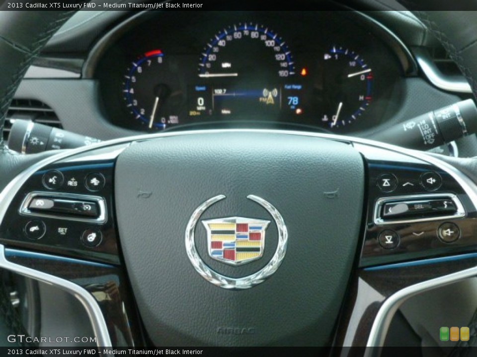 Medium Titanium/Jet Black Interior Controls for the 2013 Cadillac XTS Luxury FWD #67350395