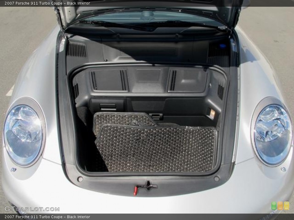Black Interior Trunk for the 2007 Porsche 911 Turbo Coupe #67351904