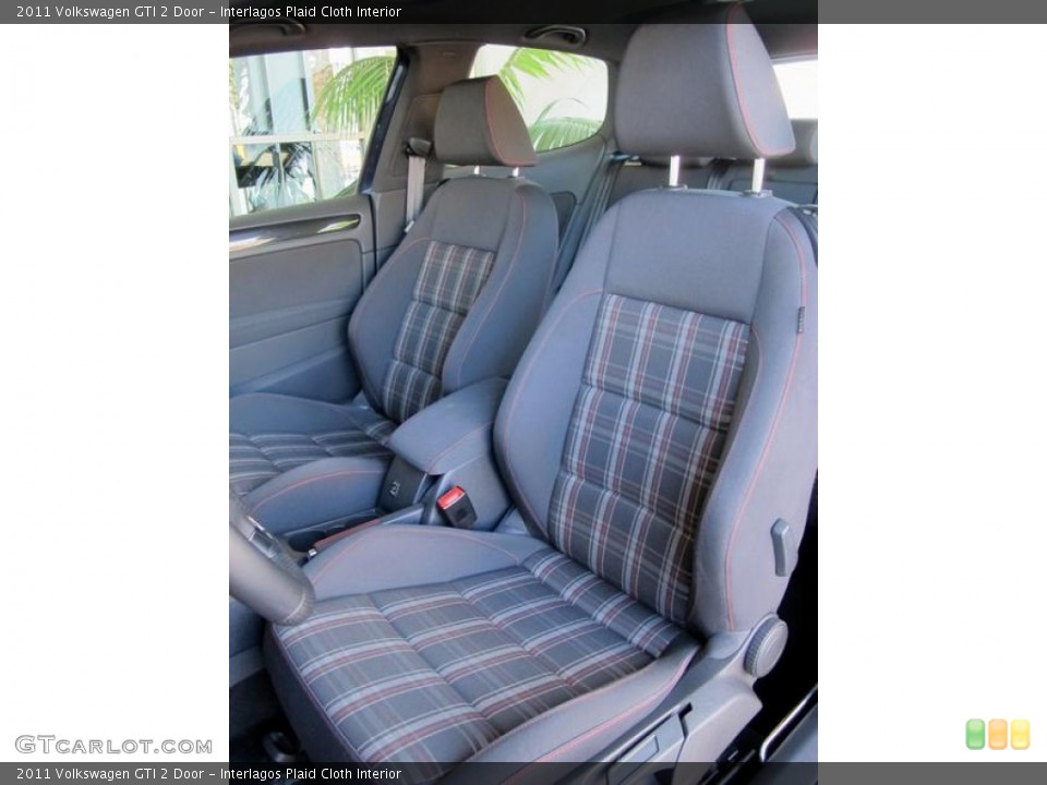 Interlagos Plaid Cloth Interior Photo for the 2011 Volkswagen GTI 2 Door #67352129