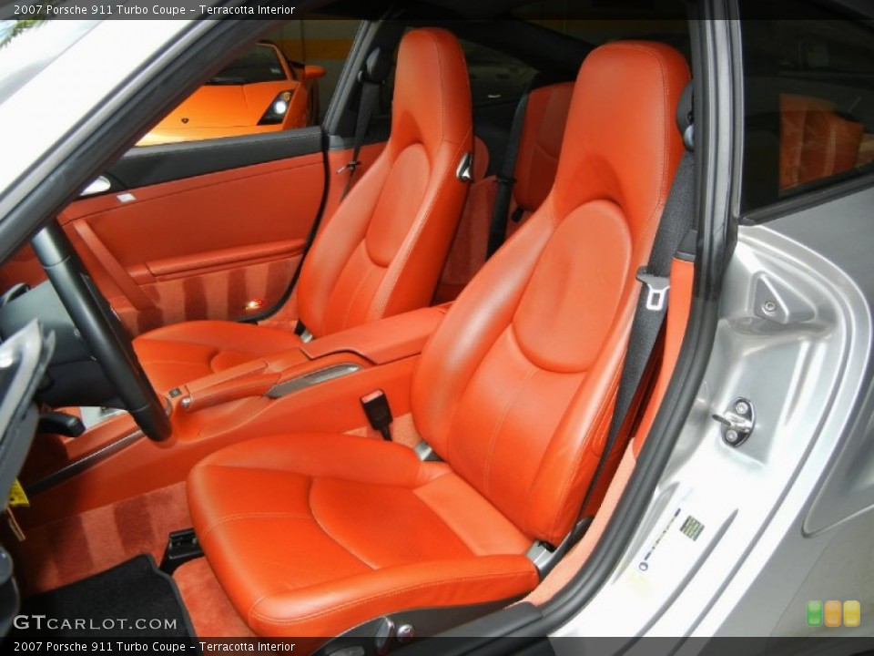 Terracotta Interior Photo for the 2007 Porsche 911 Turbo Coupe #67352841