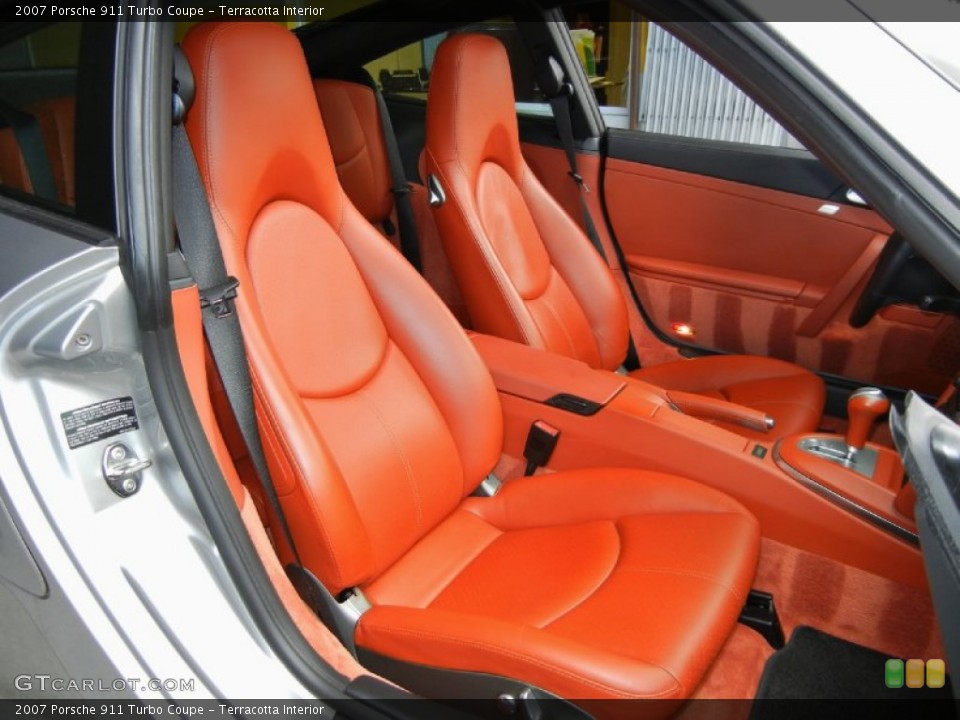 Terracotta Interior Photo for the 2007 Porsche 911 Turbo Coupe #67352870