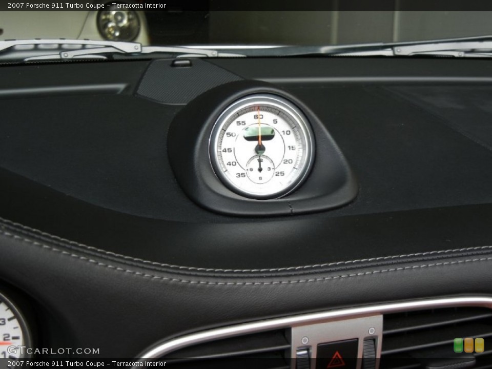 Terracotta Interior Gauges for the 2007 Porsche 911 Turbo Coupe #67352957