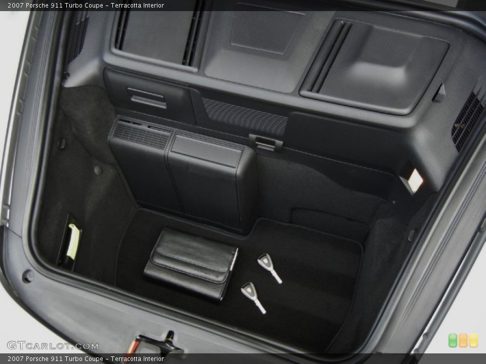 Terracotta Interior Trunk for the 2007 Porsche 911 Turbo Coupe #67353029