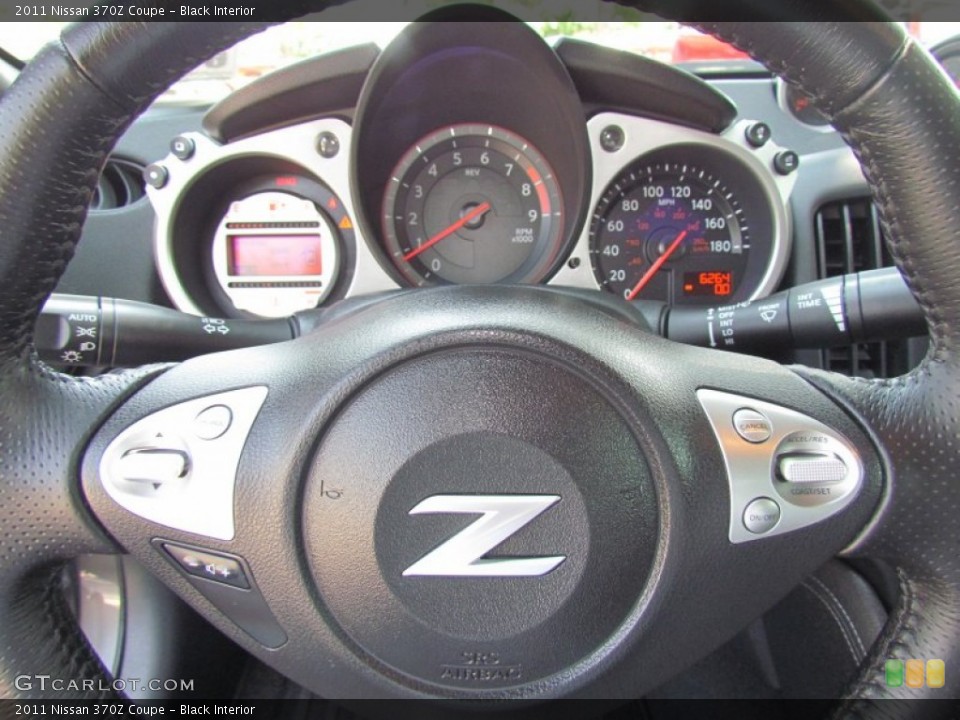 Black Interior Gauges for the 2011 Nissan 370Z Coupe #67353668