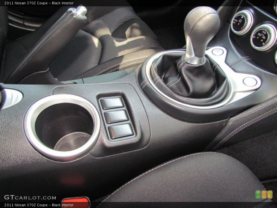 Black Interior Transmission for the 2011 Nissan 370Z Coupe #67353704