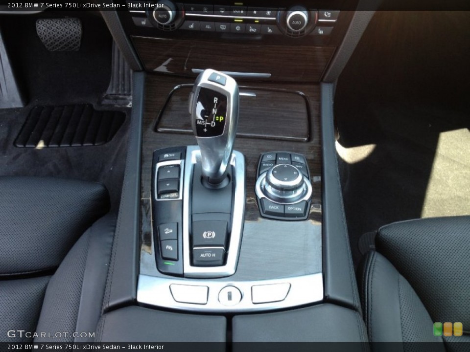 Black Interior Transmission for the 2012 BMW 7 Series 750Li xDrive Sedan #67355099