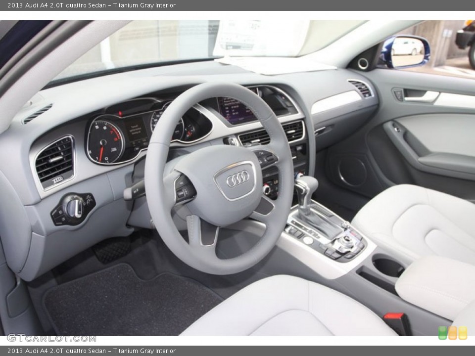Titanium Gray Interior Prime Interior for the 2013 Audi A4 2.0T quattro Sedan #67355711
