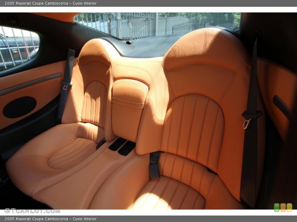 Cuoio Interior Rear Seat for the 2005 Maserati Coupe Cambiocorsa #67356467