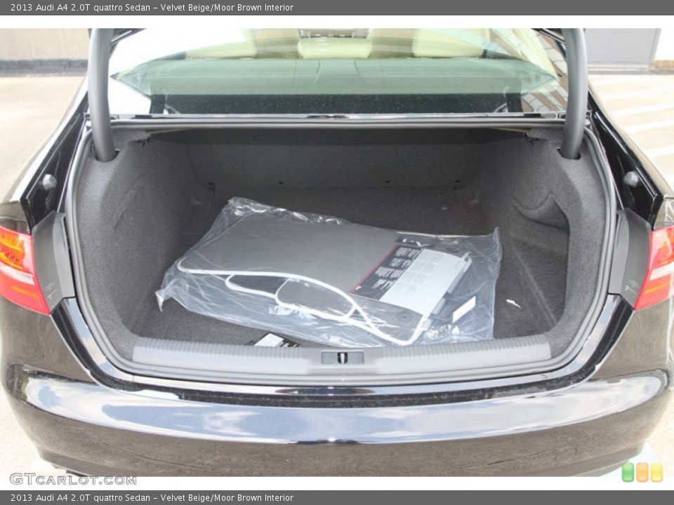 Velvet Beige/Moor Brown Interior Trunk for the 2013 Audi A4 2.0T quattro Sedan #67356530
