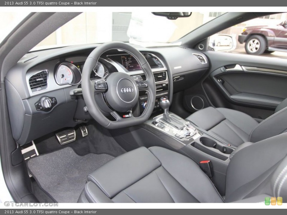 Black Interior Photo for the 2013 Audi S5 3.0 TFSI quattro Coupe #67356747