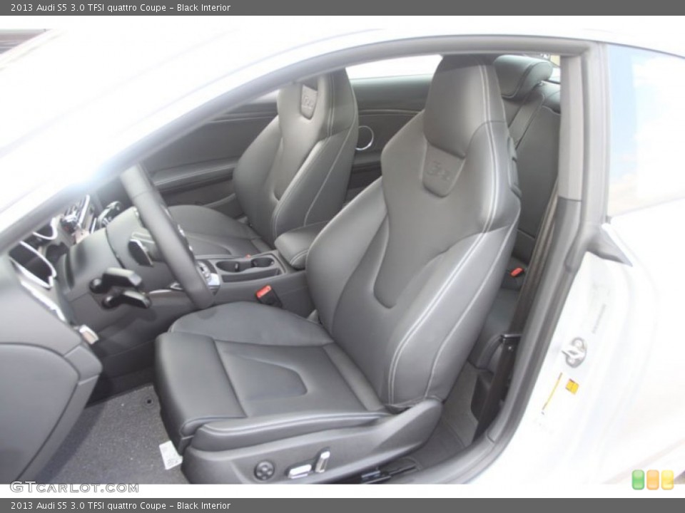 Black Interior Front Seat for the 2013 Audi S5 3.0 TFSI quattro Coupe #67356758