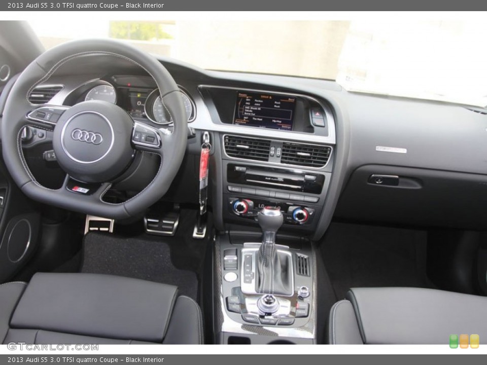 Black Interior Dashboard for the 2013 Audi S5 3.0 TFSI quattro Coupe #67356772