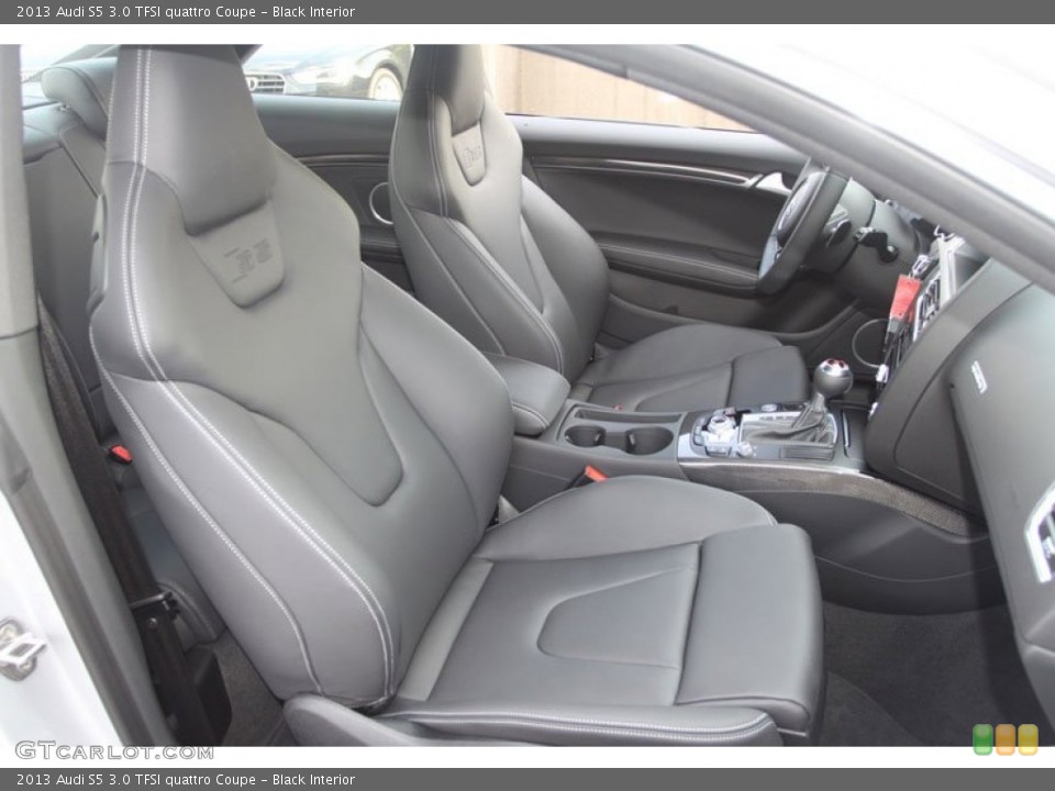 Black Interior Front Seat for the 2013 Audi S5 3.0 TFSI quattro Coupe #67356872