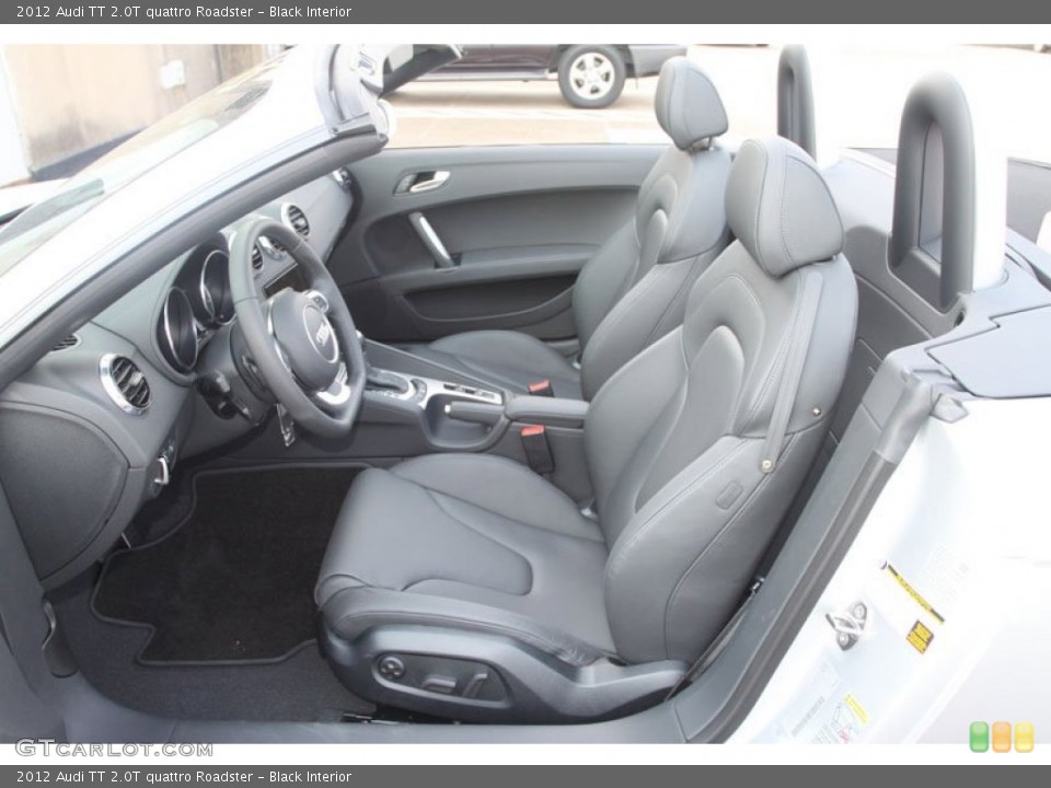 Black Interior Front Seat for the 2012 Audi TT 2.0T quattro Roadster #67358454