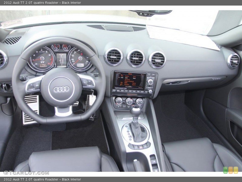 Black Interior Dashboard for the 2012 Audi TT 2.0T quattro Roadster #67358471
