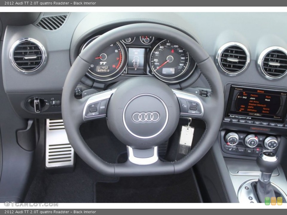 Black Interior Steering Wheel for the 2012 Audi TT 2.0T quattro Roadster #67358480