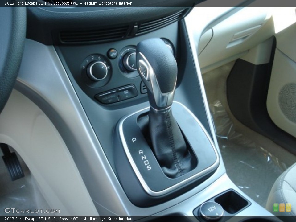 Medium Light Stone Interior Transmission for the 2013 Ford Escape SE 1.6L EcoBoost 4WD #67358543