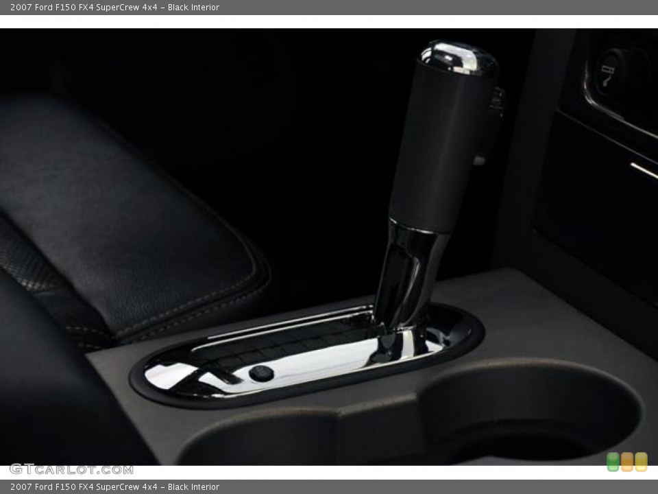 Black Interior Transmission for the 2007 Ford F150 FX4 SuperCrew 4x4 #67362707
