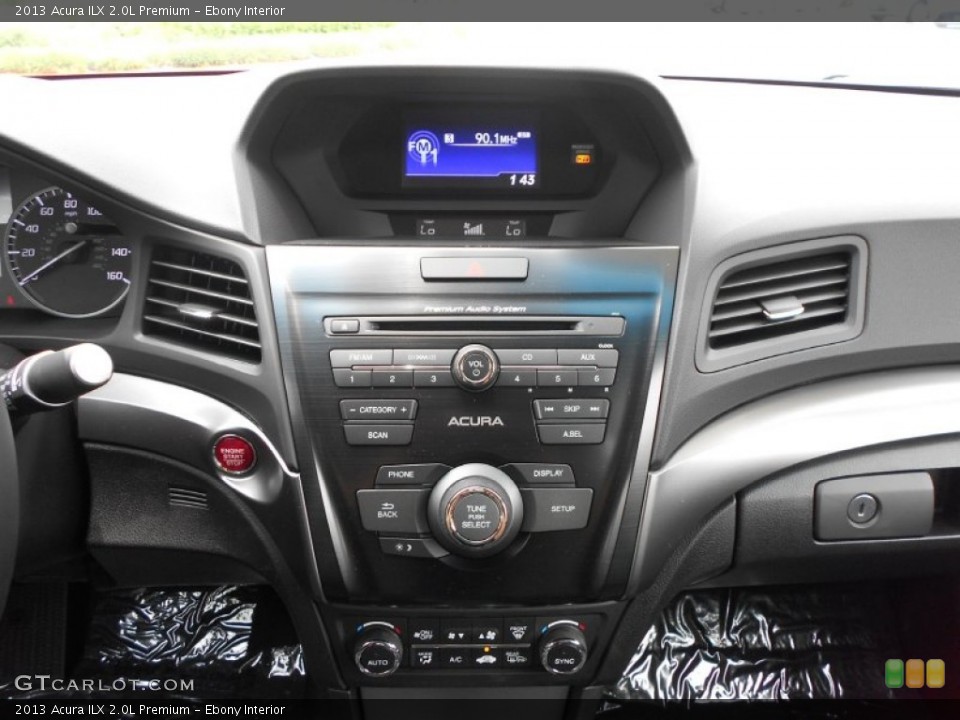 Ebony Interior Controls for the 2013 Acura ILX 2.0L Premium #67366094