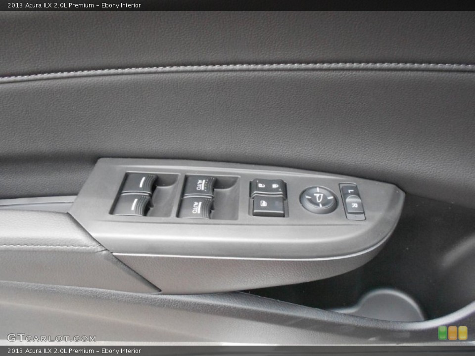 Ebony Interior Controls for the 2013 Acura ILX 2.0L Premium #67366136