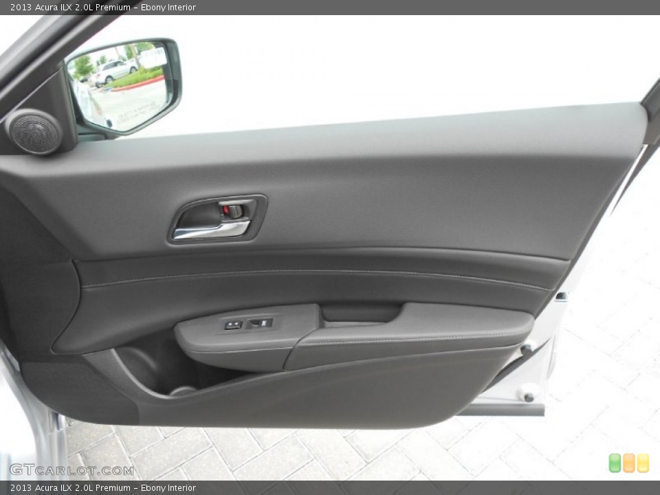 Ebony Interior Door Panel for the 2013 Acura ILX 2.0L Premium #67367215