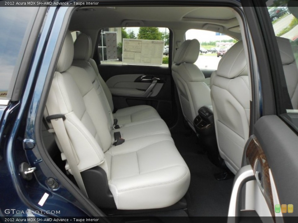 Taupe Interior Front Seat for the 2012 Acura MDX SH-AWD Advance #67367663