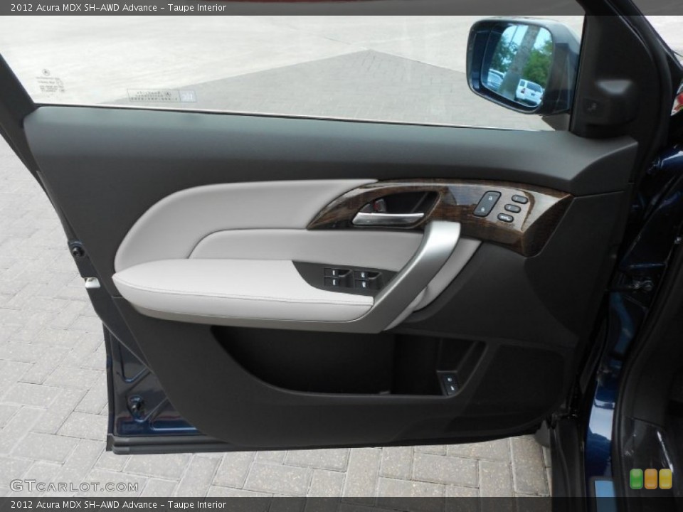 Taupe Interior Door Panel for the 2012 Acura MDX SH-AWD Advance #67367861