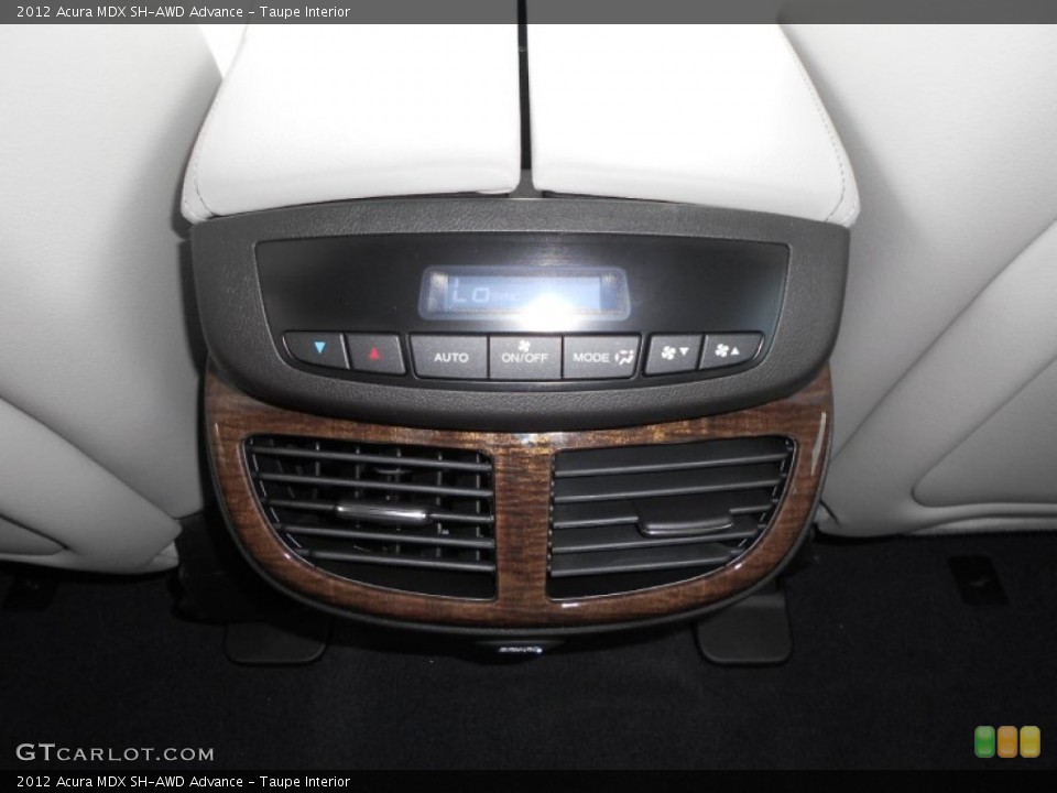 Taupe Interior Controls for the 2012 Acura MDX SH-AWD Advance #67367960