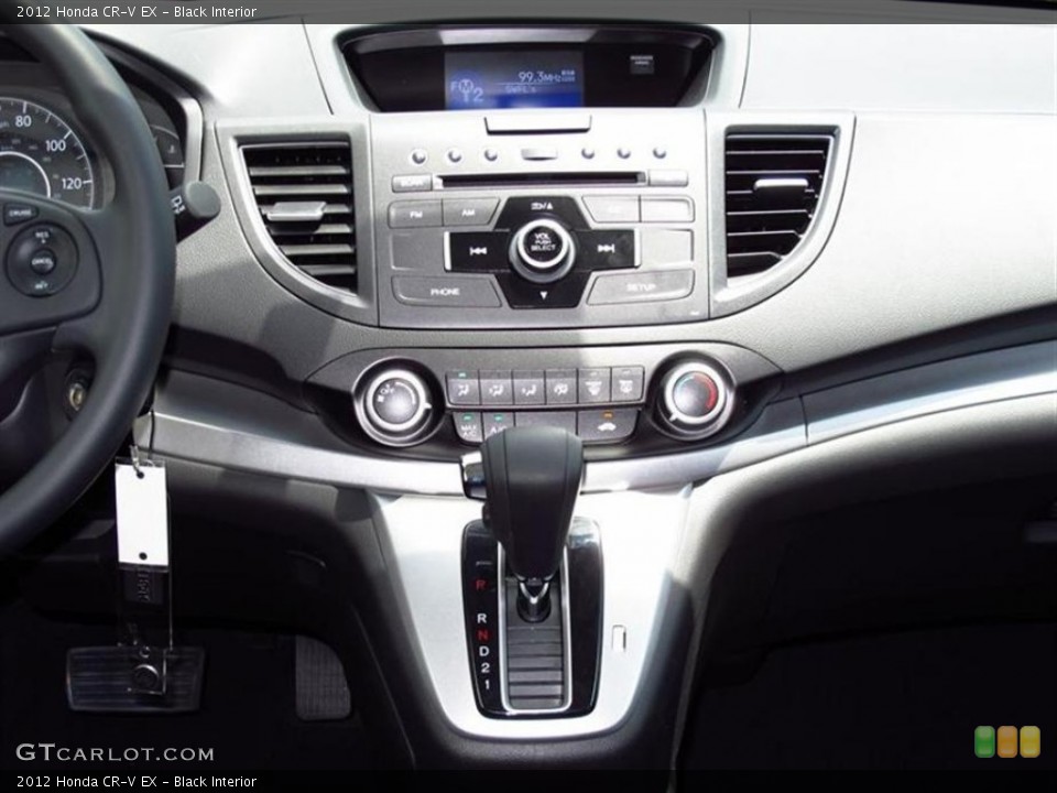 Black Interior Controls for the 2012 Honda CR-V EX #67368578