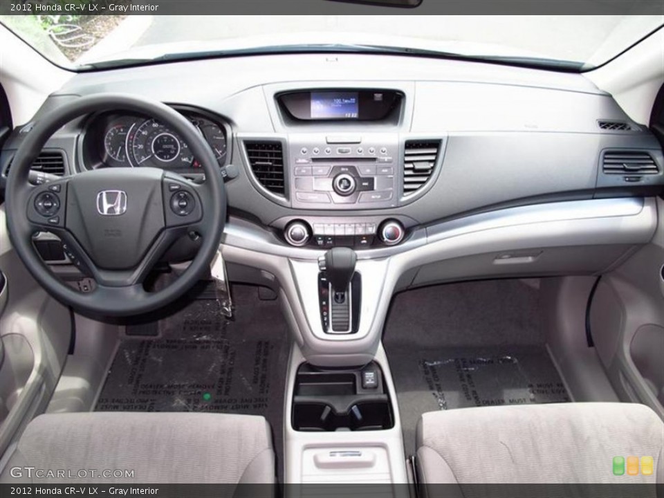 Gray Interior Dashboard for the 2012 Honda CR-V LX #67368881