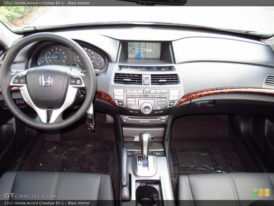 Black Interior Dashboard for the 2012 Honda Accord Crosstour EX-L #67368998
