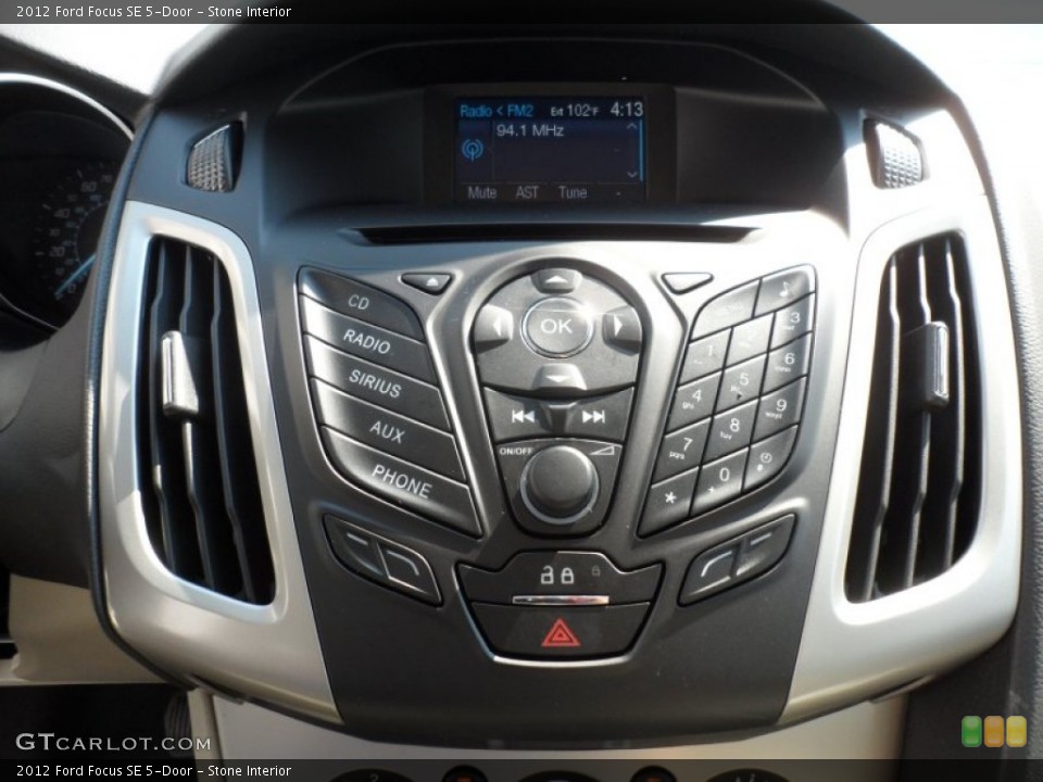 Stone Interior Controls for the 2012 Ford Focus SE 5-Door #67369964