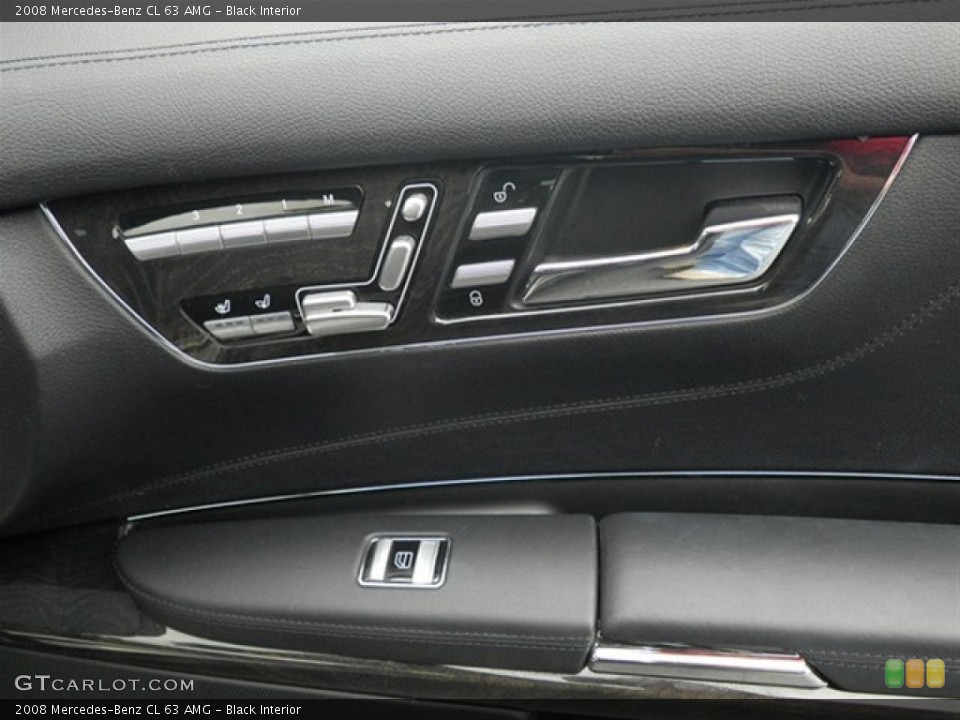 Black Interior Controls for the 2008 Mercedes-Benz CL 63 AMG #67370648