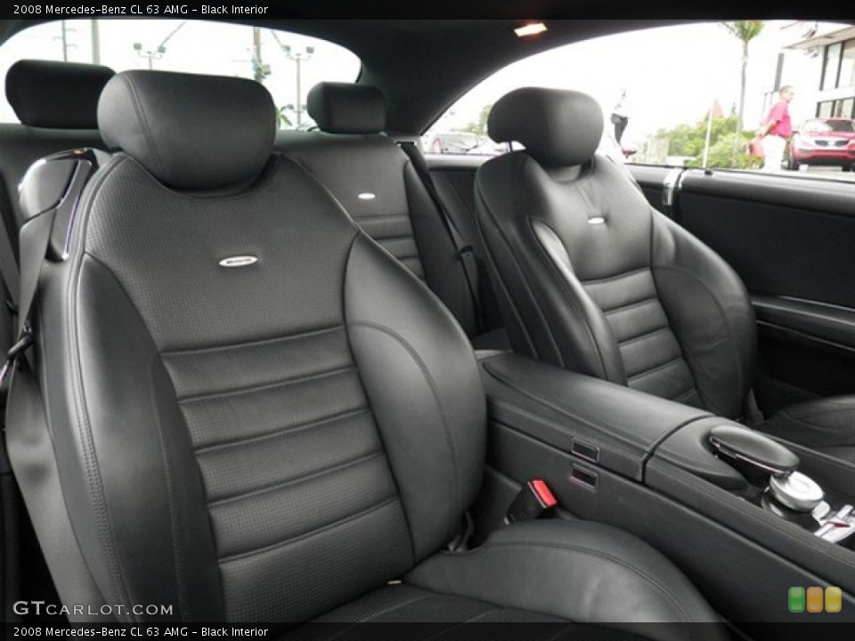 Black Interior Photo for the 2008 Mercedes-Benz CL 63 AMG #67370657