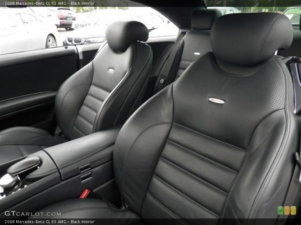 Black Interior Photo for the 2008 Mercedes-Benz CL 63 AMG #67370678